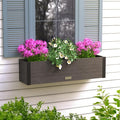 Mayne Vista 3ft Modern Window Box Planter by Mayne