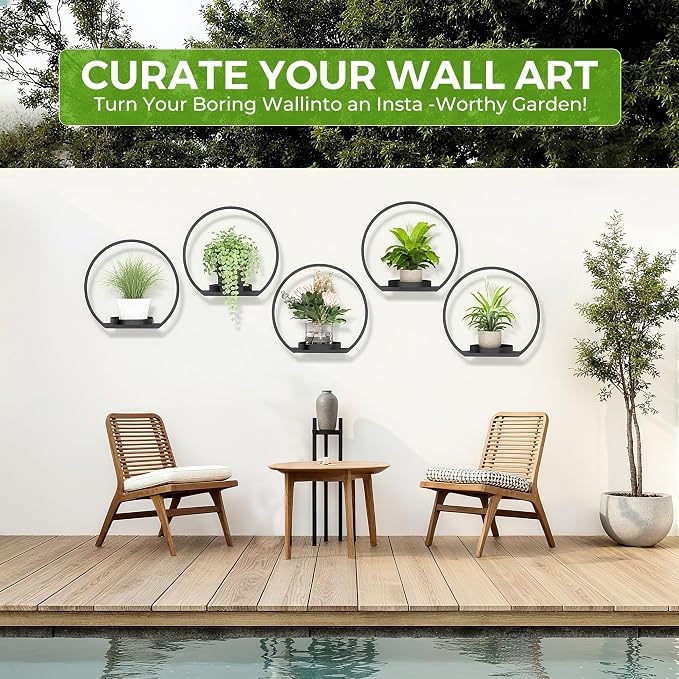Wall Planters for Indoor Plants, Plant Frames Wall Decor Living Room Plant - Image 4