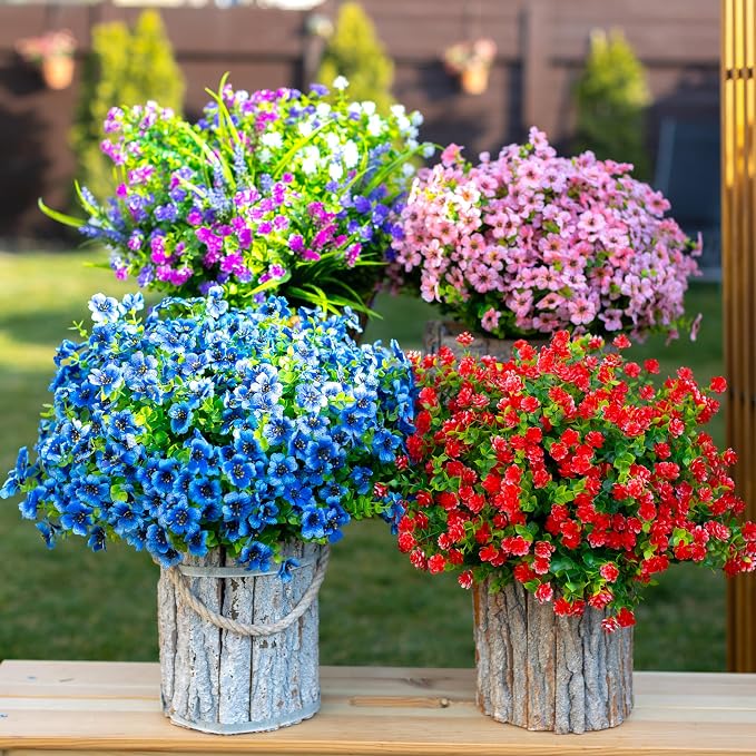 Artificial Flowers for Outdoors Fake Plants - Image 8