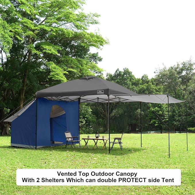 KAMPKEEPER 10x10 Easy Pop Up Canopy Tent - Image 2