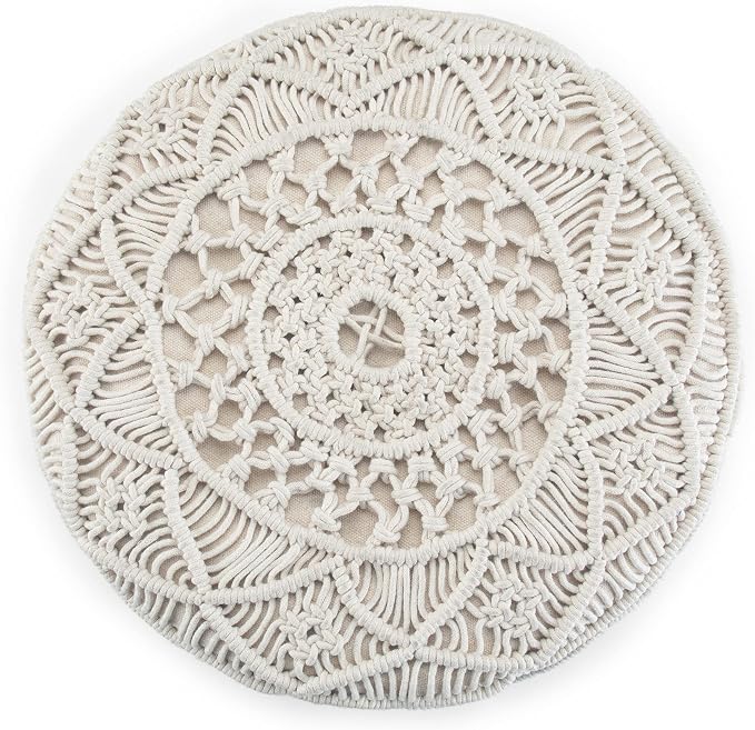 SIMPLIHOME Coates Round Pouf - Image 7