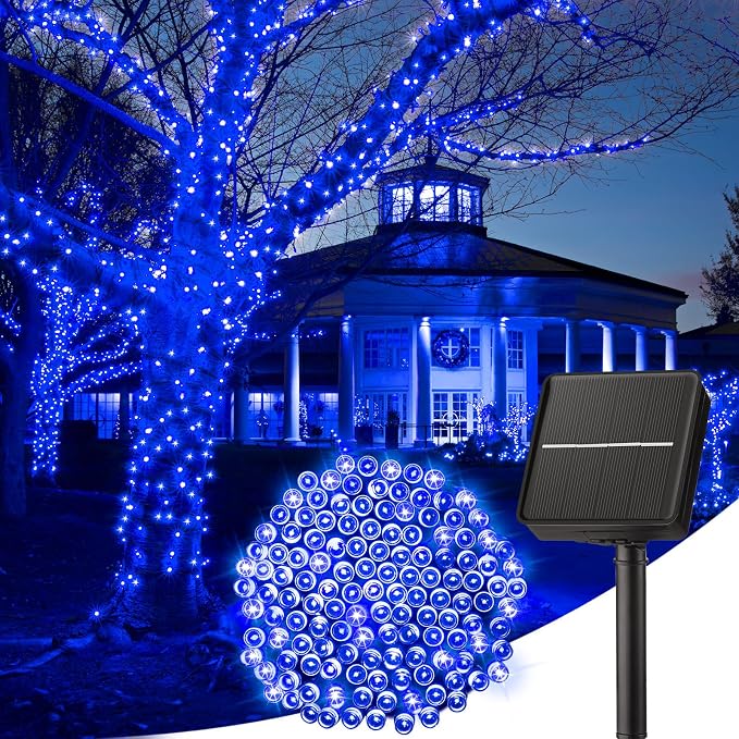 Minetom Solar String Lights Outdoor, 40FT 100 LED String Lights Solar Powered by Minetom