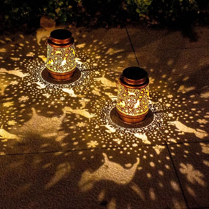 Dog Solar Lanterns Outdoor Waterproof Hanging Solar Lights Dog Gifts - Image 7