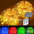 Solar Rope Lights Outdoor Waterproof, 99Ft 300 LED String Light Fairy Solar by Hozplex