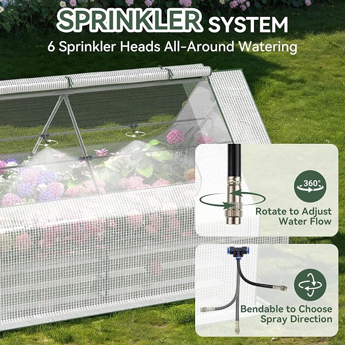 Raised Garden Bed with Self-Watering System, Galvanized Raised Beds - Image 2