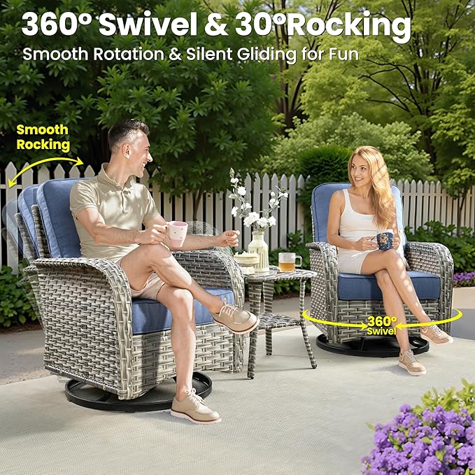 ovios 9-Piece Patio Furniture Set - Image 2