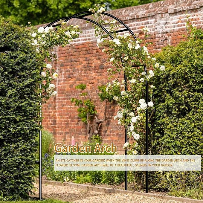 Garden Arch Trellis for Climbing Plants Outdoor Wedding Arches for Ceremony - Image 5