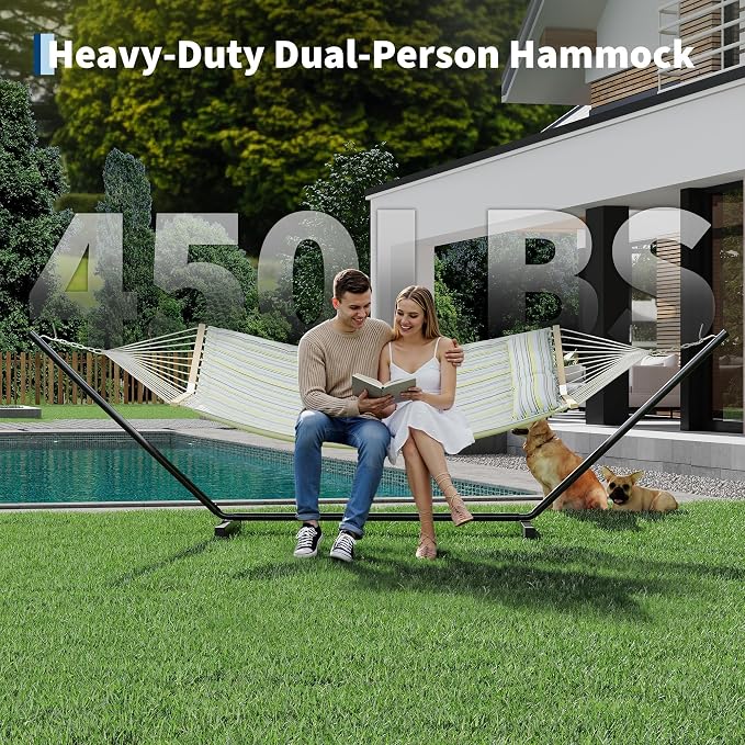 Portable 2 Person Double Hammock - Image 6