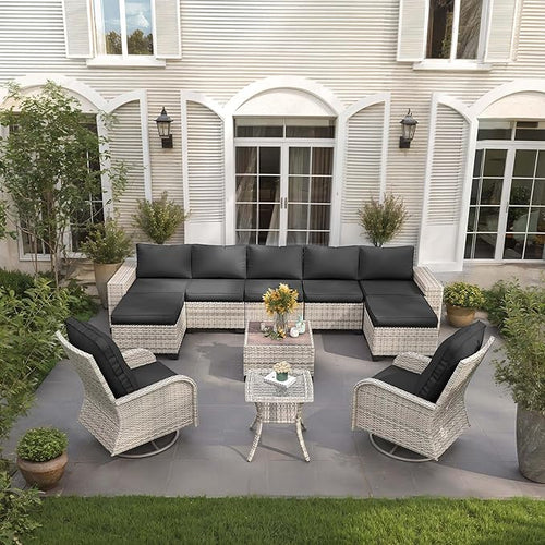 11-Piece Outdoor Patio Furniture Set by MuphyersPatioFurniture