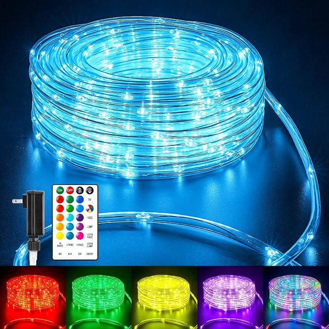 Minetom Rope Lights Color Changing, 16 Colors 108 FT 330 LED String Lights by Minetom