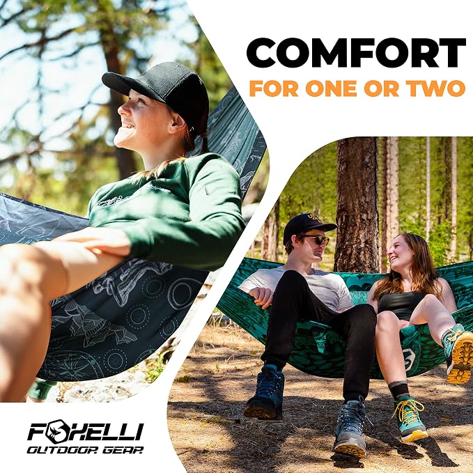 Foxelli Camping Hammock – Ultralight Hammock - Image 5