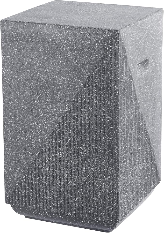 JONATHAN Y TBL1104B Adrian 20.75" Contemporary Minimalist Square Indoor/Outdoor - Image 4