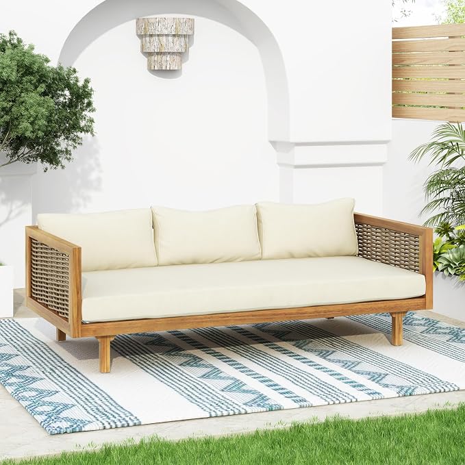Christopher Knight Home Claremont Patio Sofa and Coffee Table Set, 2 Piece - Image 8