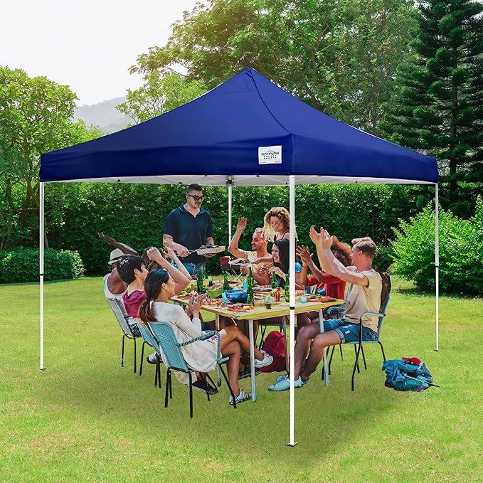 Caravan Canopy M Series Pro 2 10 x 10 Foot Lightweight Steel Frame Shade Tent - Image 4