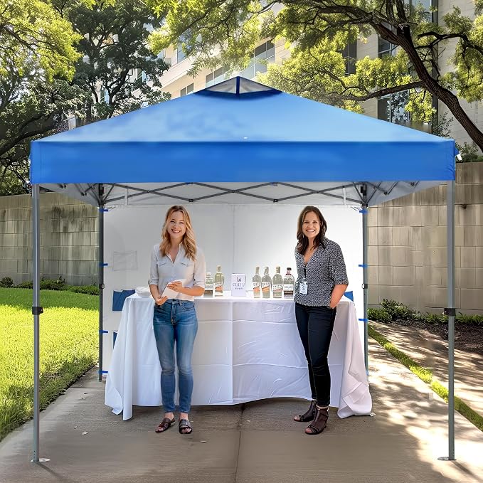 PHI VILLA Canopy Tent 10x10 Pop Up Canopy Outdoor Shade - Image 8