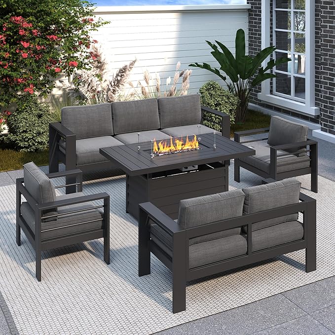 Solaste Aluminum Patio Furniture Set - Image 2