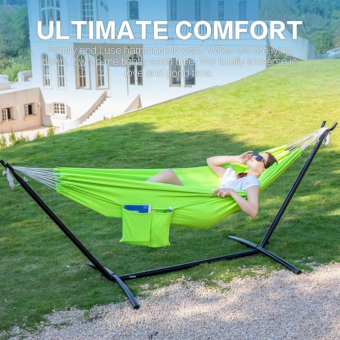 PNAEUT Double Hammocks with Stand - Image 3