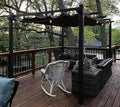 PURPLE LEAF 10' X 12' Outdoor Retractable Pergola by PURPLELEAF