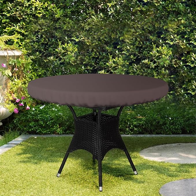 Covers & All Round Table Top Cover, 12 Oz Waterproof UV & Weather Resistant - Image 5