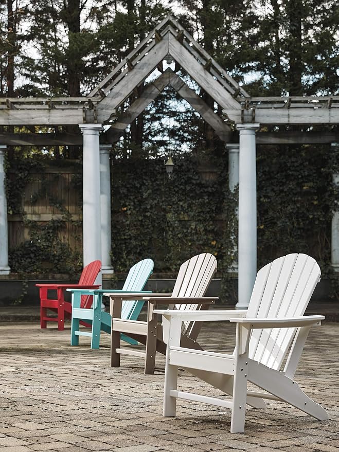 Signature Design by Ashley Sundown Treasure Outdoor Patio HDPE Adirondack Chair - Image 17