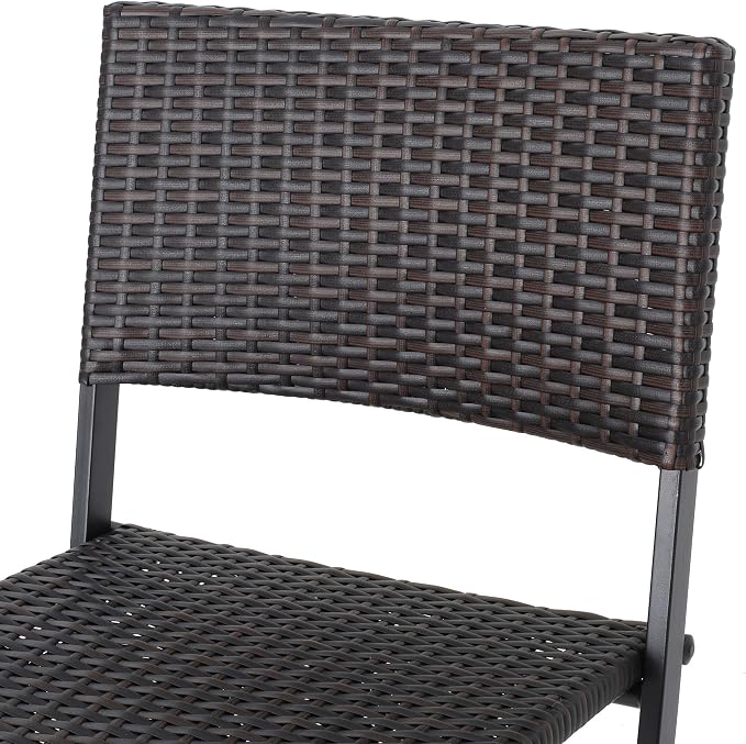 Christopher Knight Home Margarita Outdoor Wicker Barstools, 2-Pcs Set - Image 8