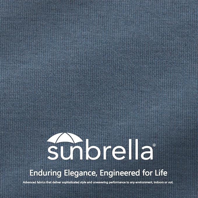 Goodgoods 22 x 24 Sunbrella Outdoor Patio Deep Seat Cushions 2-Pack, - Image 2