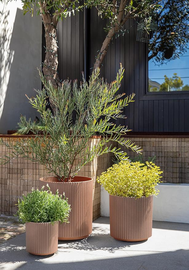 Veradek Demi Series Set of 3 Round Planters - Image 5