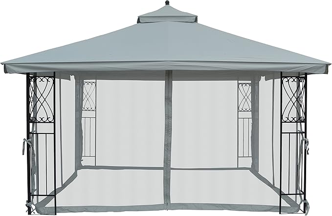 Universal 10' x 12' Gazebo Replacement Mosquito Netting by APEXGARDEN