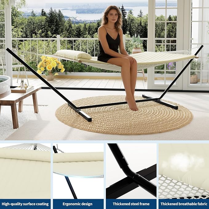 Heavy Duty 2 Person Double Hammock - Image 9