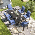 Kullavik 7 PCS Outdoor Dining Table Set by KULLAVIK