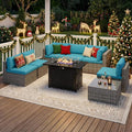 Wisteria Lane 8 Pieces Outdoor Patio Furniture Set by WisteriaLane