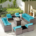 Kullavik 13 Pieces Outdoor Patio Furniture Set by KULLAVIK