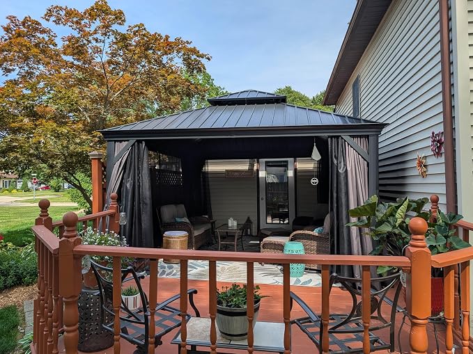 PURPLE LEAF 13' X 13' Gazebo - Image 2