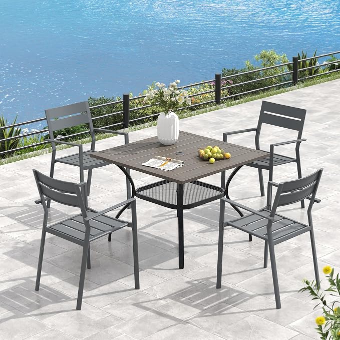 VICLLAX Outdoor Patio Dining Table - Image 6