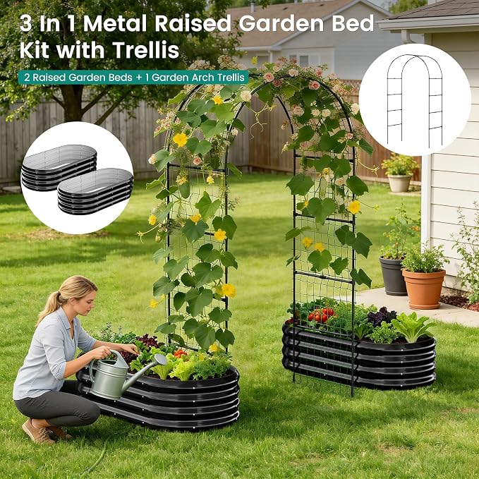 DoCred 3 in 1 Raised Garden Bed - Image 3