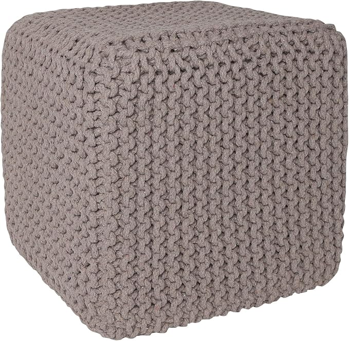 REDEARTH · Cube Pouf Foot Stool Ottoman - Image 4