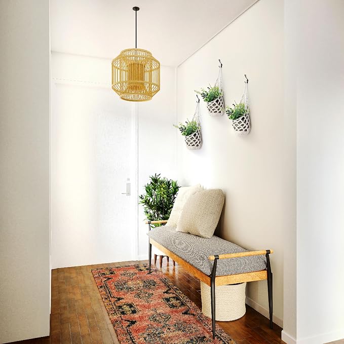 3 Packs Hanging Planters for Indoor Plants up to 4 in., Wall Plant Holder | - Image 8