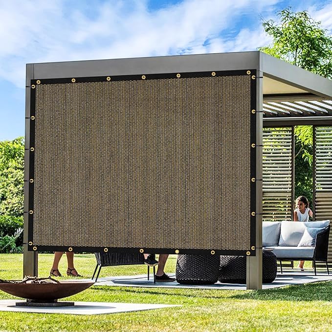 Artpuch Outdoor Pergola Shade Cover 4x24 FT Sun Shade Cloth by Artpuch