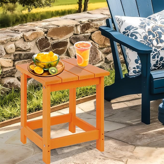LZRS Adirondack Square Outdoor Side Table - Image 6