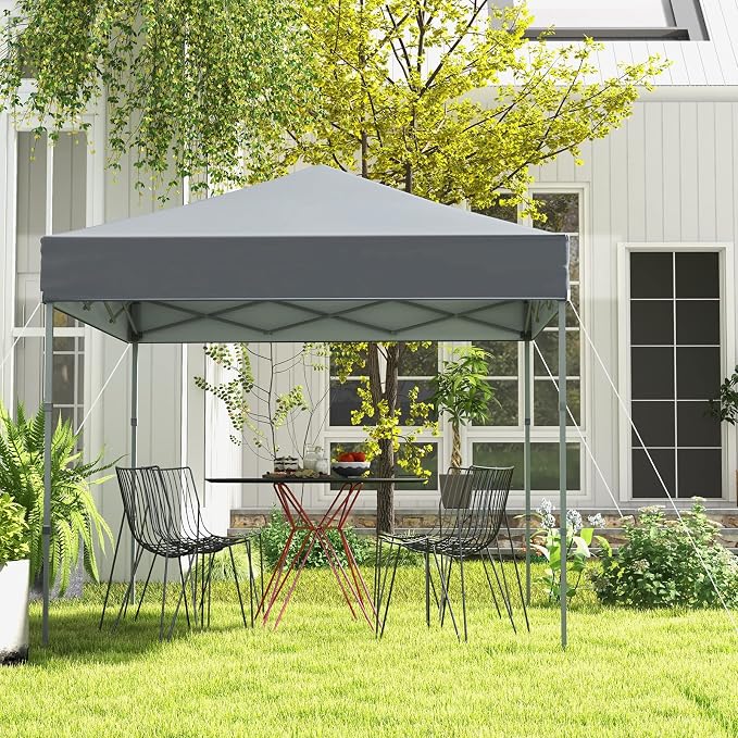 Tangkula 6.6x6.6 Ft Pop Up Canopy, 1 Person Instant Setup Canopy Tent - Image 9