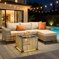 HOOOWOOO Outdoor Sectional Furniture Set by DesignforBetterLife