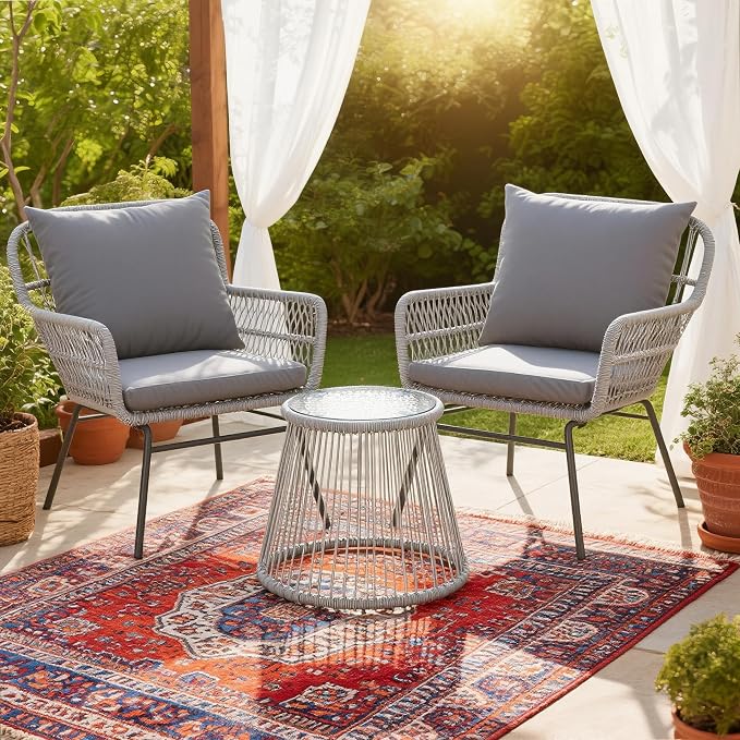 Bezseller 3-Piece Outdoor Patio Set - Image 6