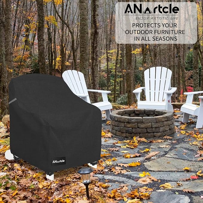 Patio Chair Covers, 600D Waterproof Heavy Duty Outdoor Lawn Patio Furniture - Image 7