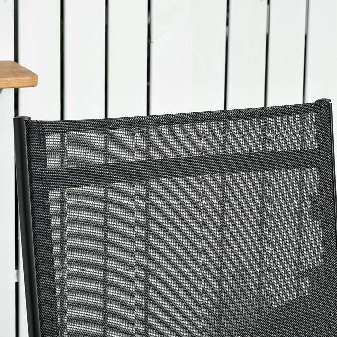 Outsunny Chaise Lounge Outdoor, 2 Piece Lounge Chair - Image 8