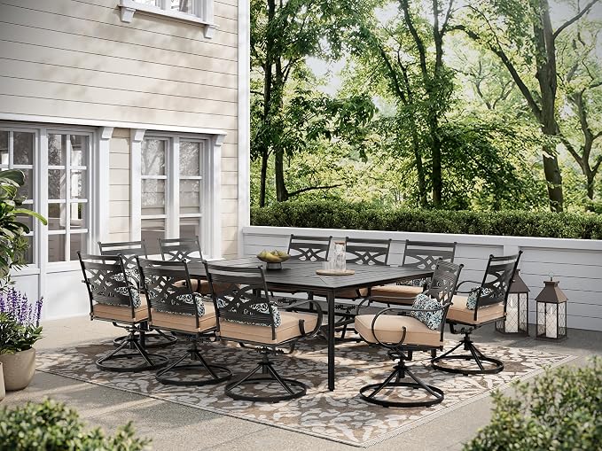 Hanover Montclair 11-Piece Patio Dining Set - Image 3