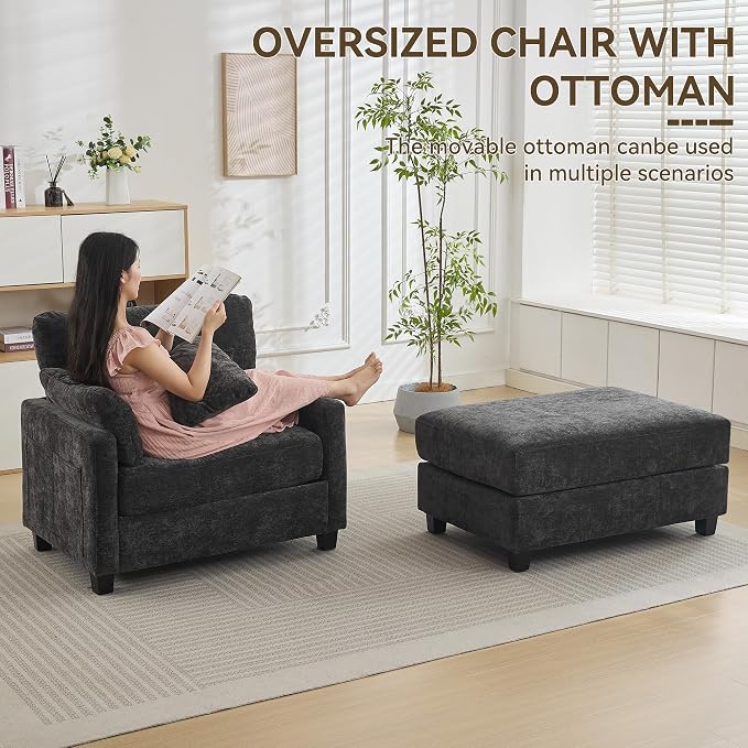57.5" Oversized Chaise Lounge - Image 7