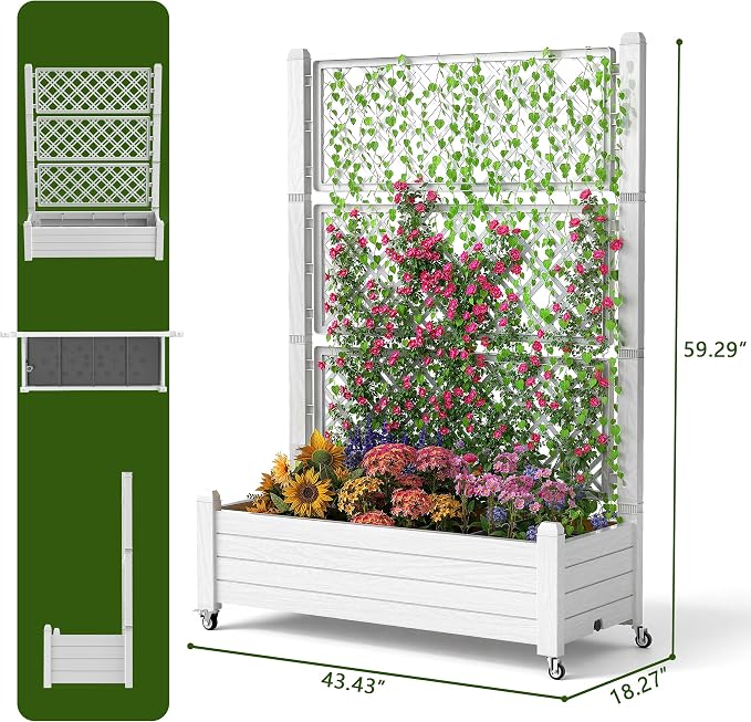 EasyUp Raised Garden Bed with Trellis - Image 3