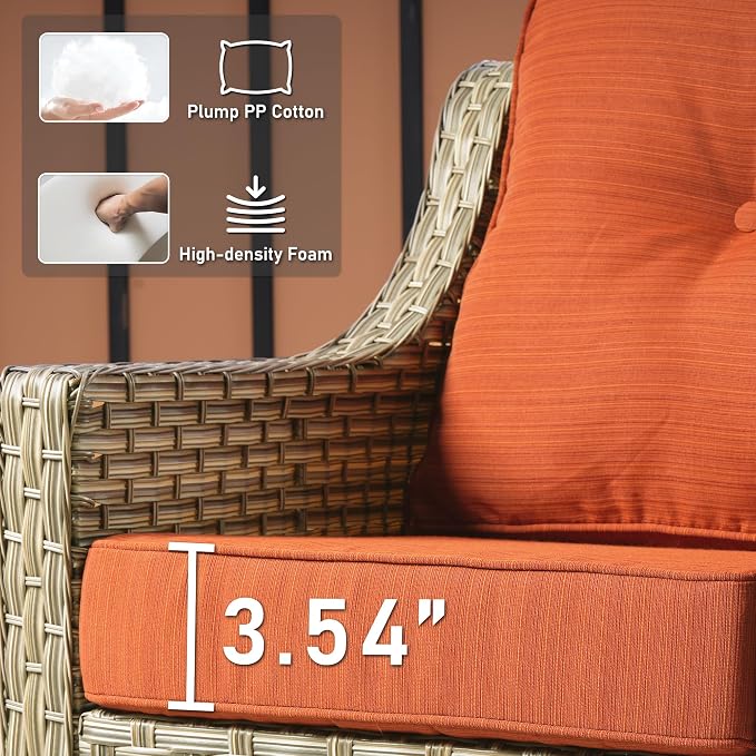 HOOOWOOO 5 Piece Patio Set - Image 4