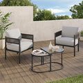 Grand patio 4-Piece Outdoor Conversation Set by GrandPatio