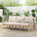 Christopher Knight Home Kaylle Outdoor 3 Seater Sofa by ChristopherKnightHome
